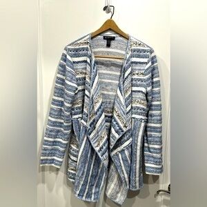 INC Blanket Drape Knit Cardigan